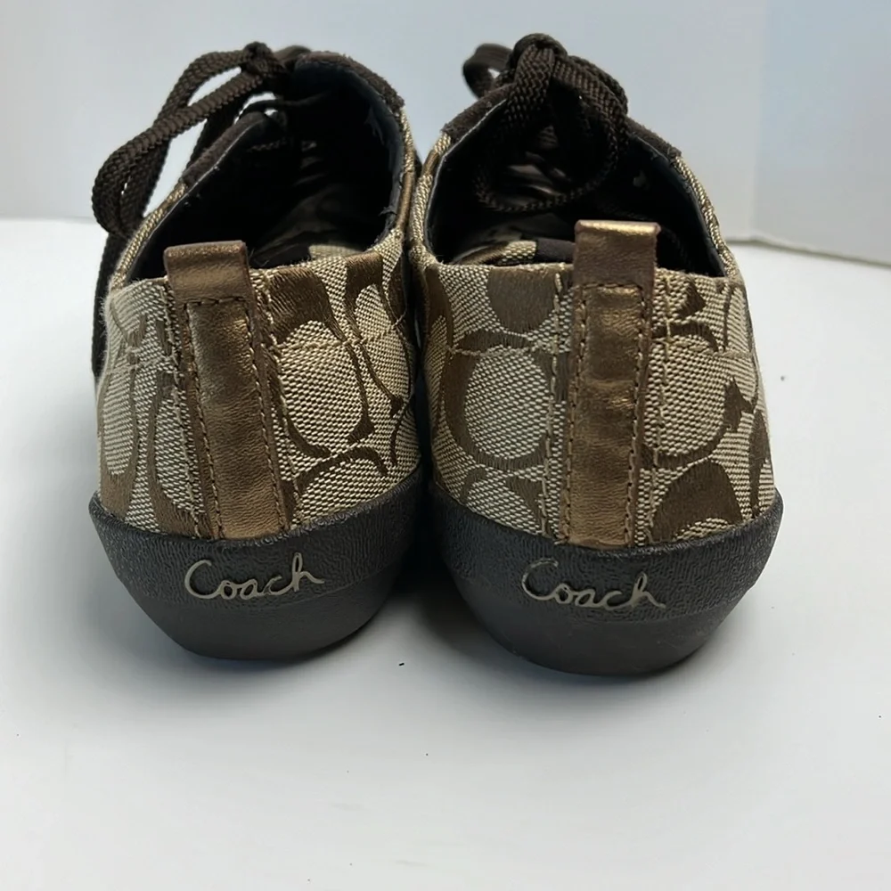 Coach Belina Logo Sneakers Sz 7.5